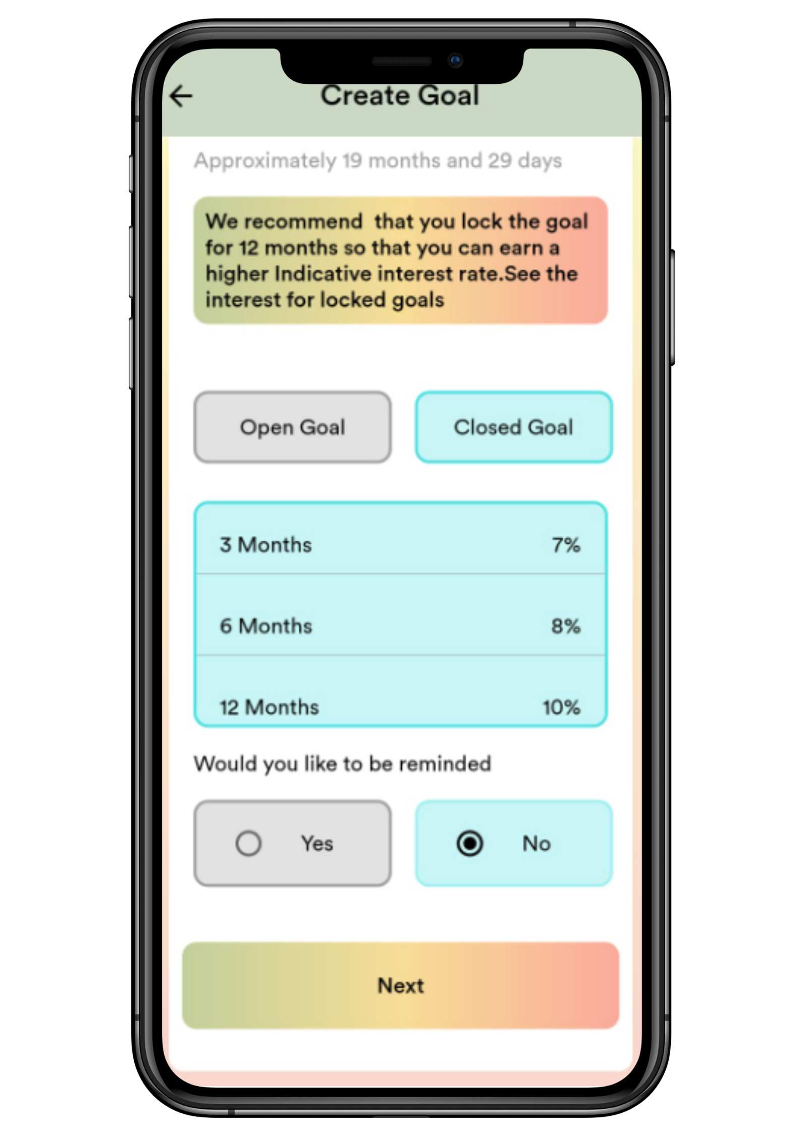 Savings & Goals Givva Wealthtech